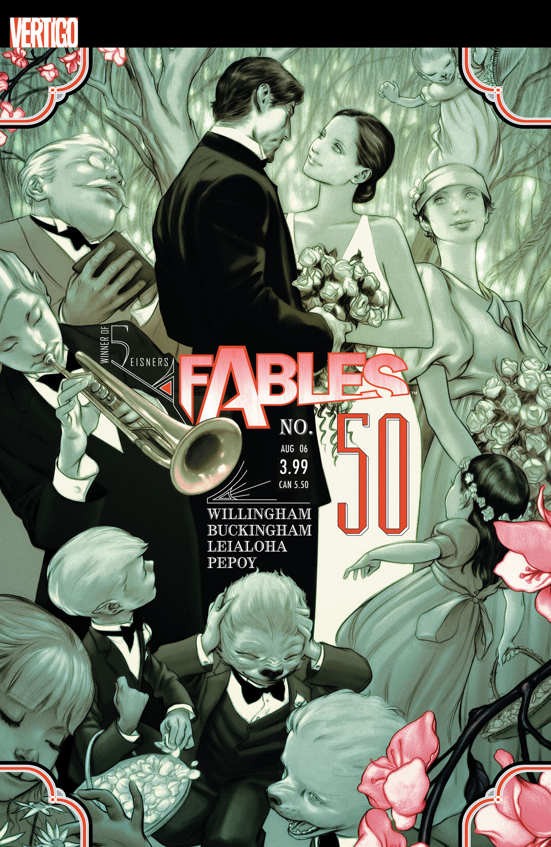 Fables #50 preview images