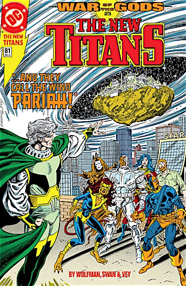 The New Titans #81 preview images