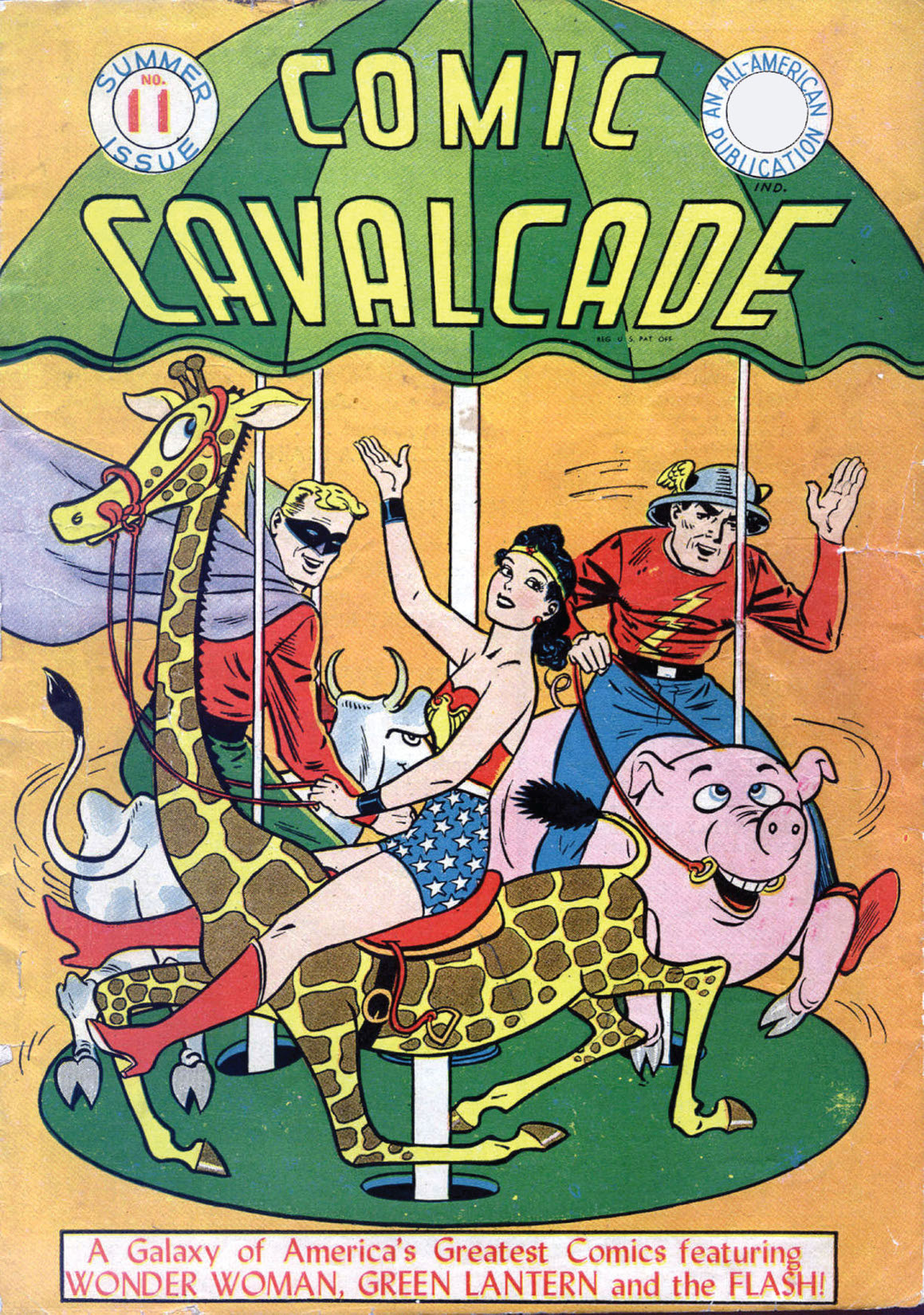 Comic Cavalcade #11 preview images