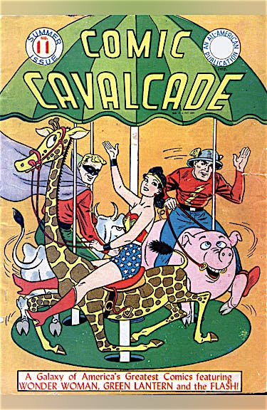 Comic Cavalcade #11 preview images