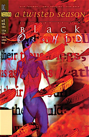 Black Orchid #18 preview images