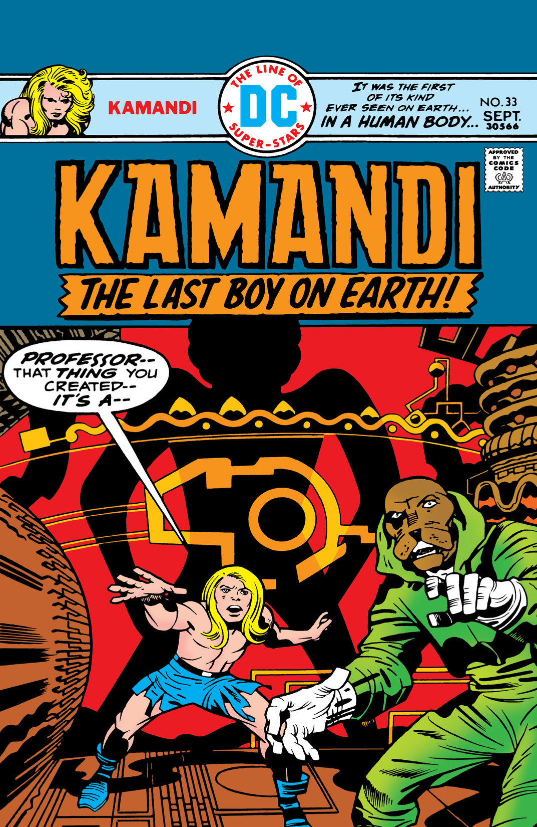 Kamandi: The Last Boy on Earth #33 preview images
