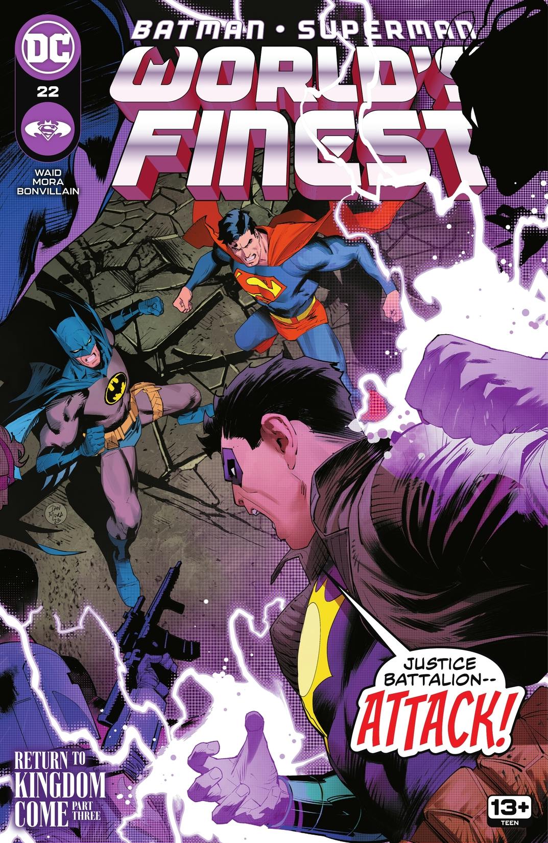 Batman/Superman: World's Finest #22 preview images