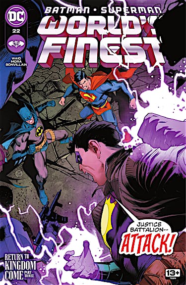 Batman/Superman: World's Finest #22 preview images