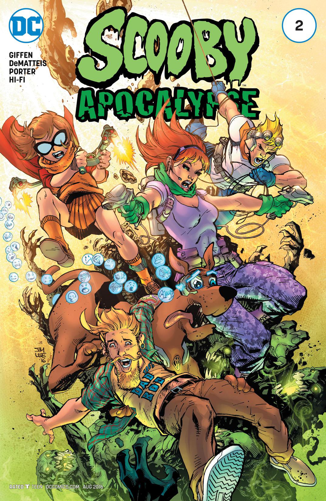 Scooby Apocalypse #2 preview images