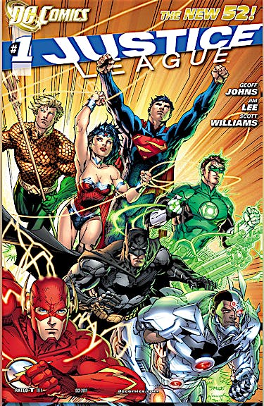 New 52 Justice League DC Go! Edition #1 preview images