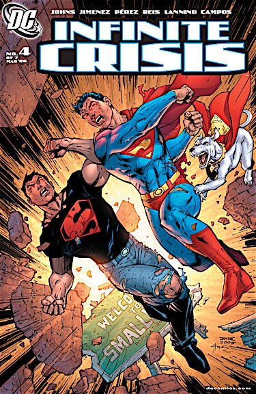 Infinite Crisis #4 preview images