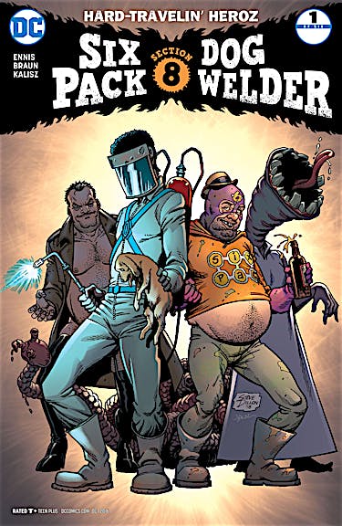 Sixpack and Dogwelder: Hard Travelin' Heroz #1 preview images
