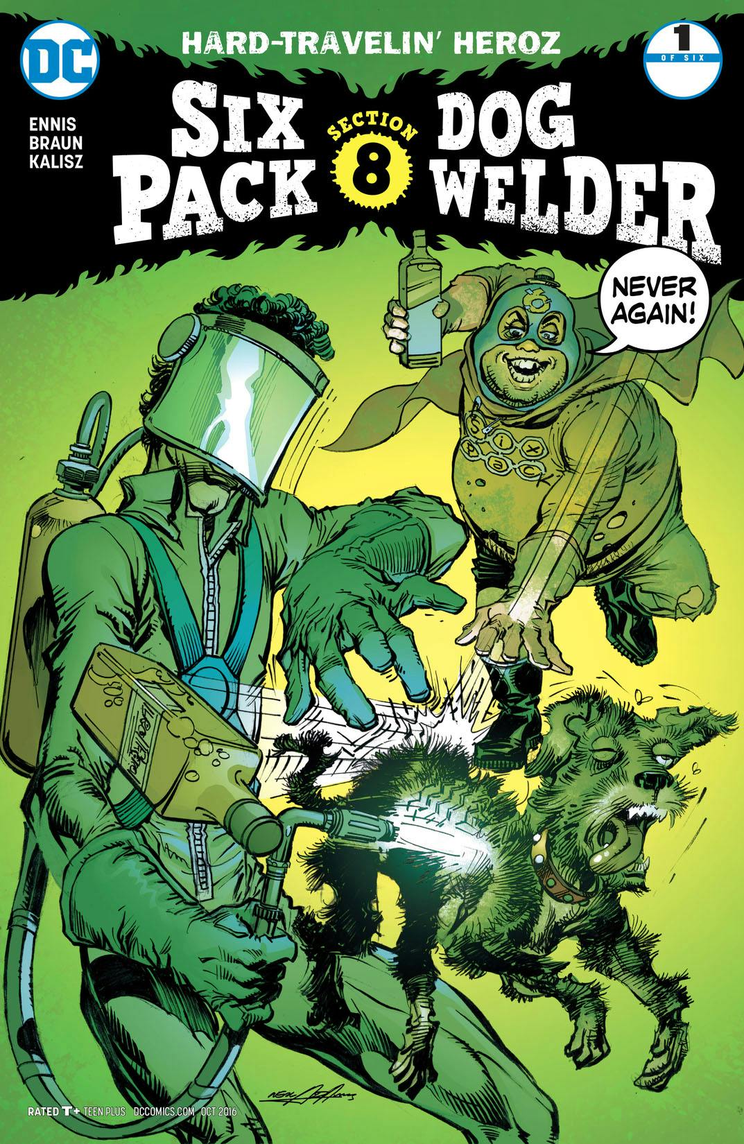 Sixpack and Dogwelder: Hard Travelin' Heroz series preview2