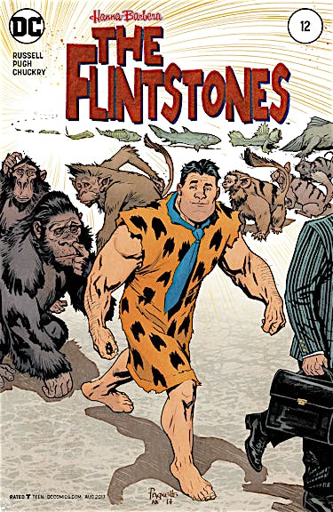 The Flintstones #12 preview images