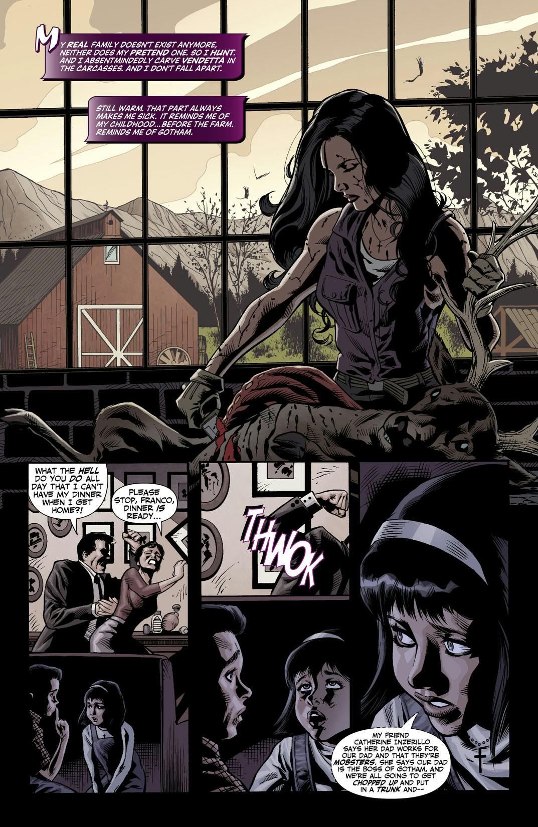 アメコミ・英語　HUNTRESS YEAR ONE Amazon.com: Huntress: Year One: 9781401221263: Madison