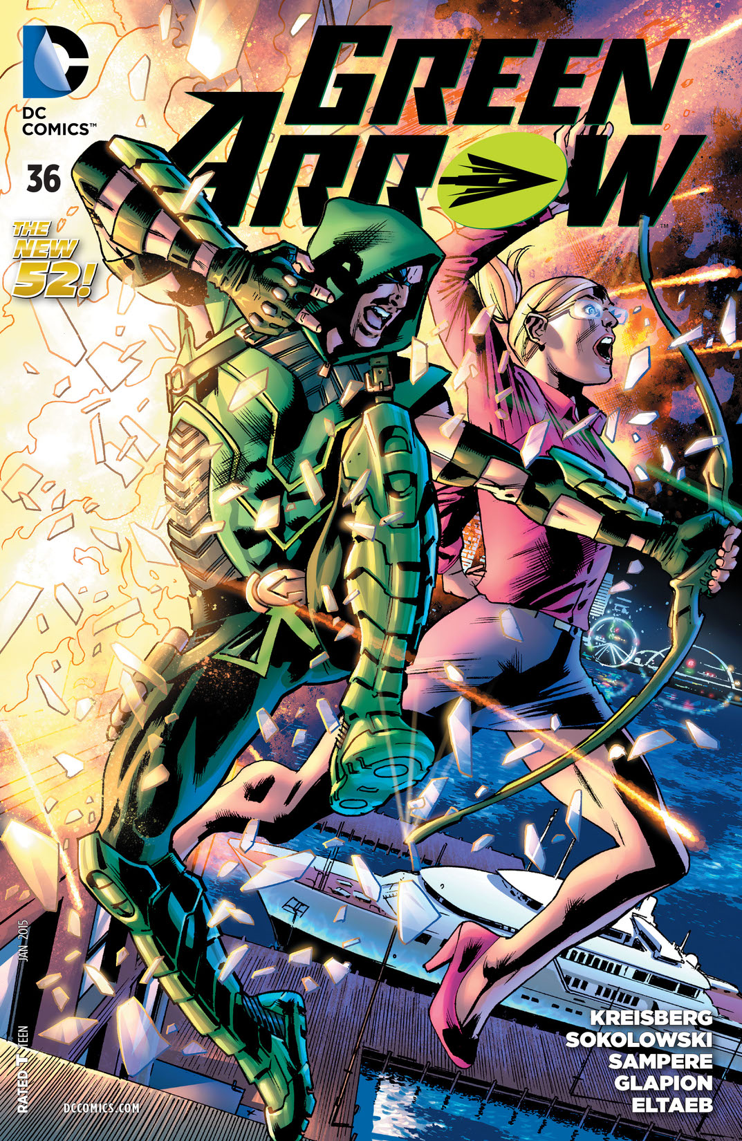 Green Arrow (2011-) #36 preview images