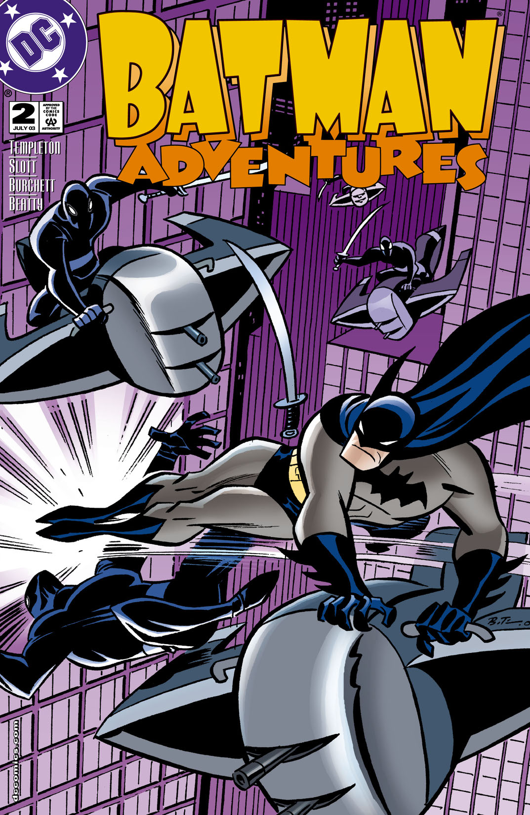 Batman Adventures #2 preview images
