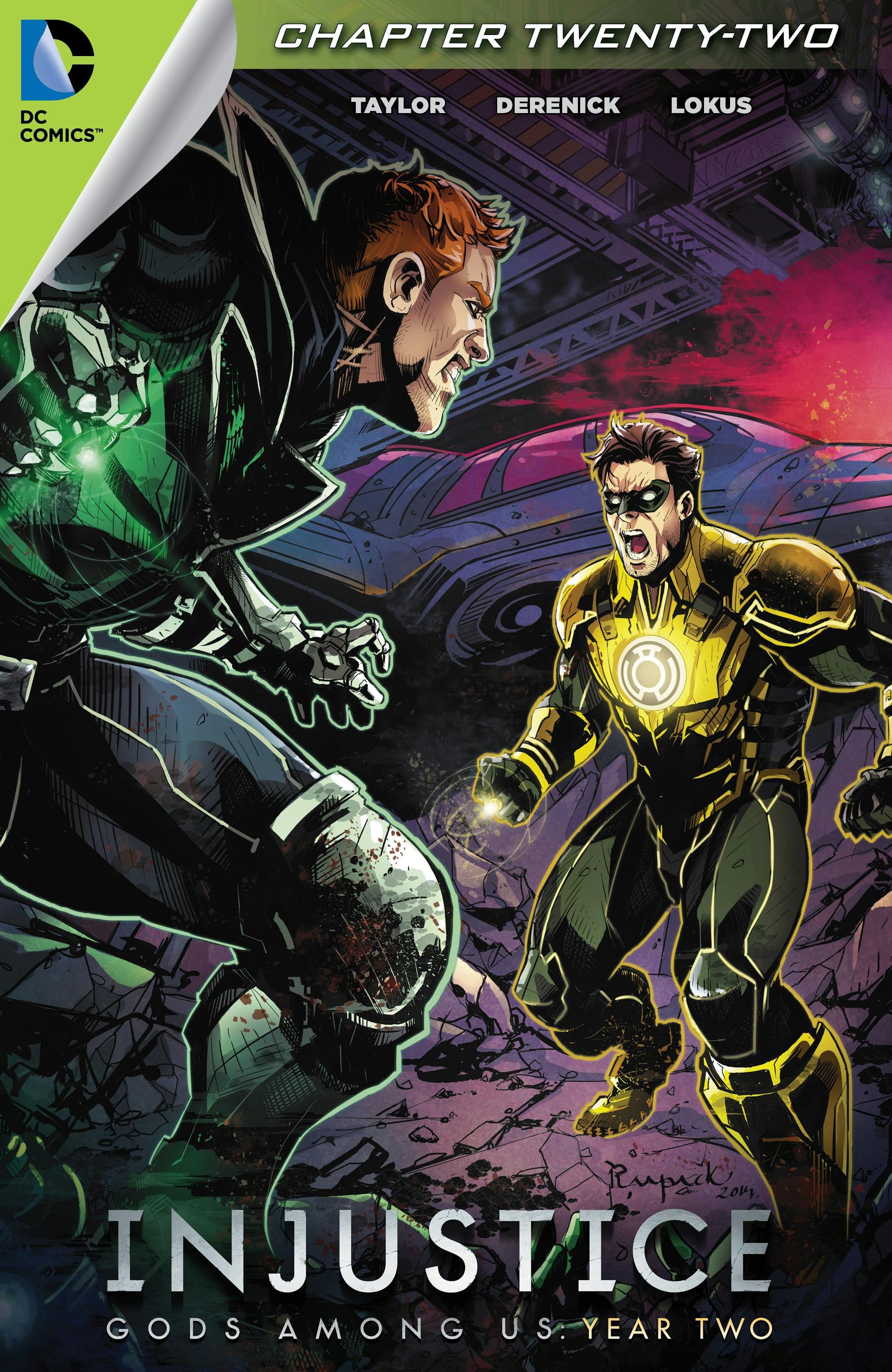 Injustice: Gods Among Us: Year Two #22 preview images