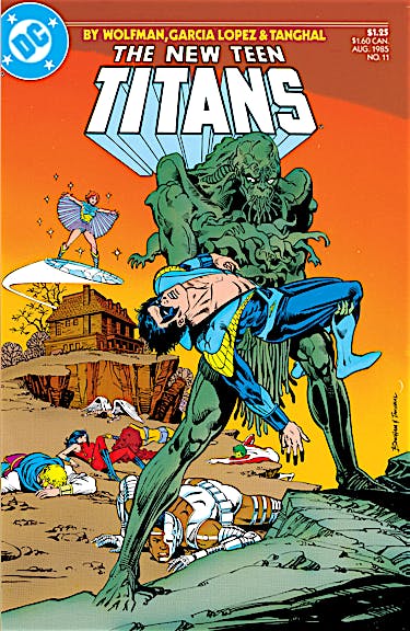 The New Teen Titans #11 preview images