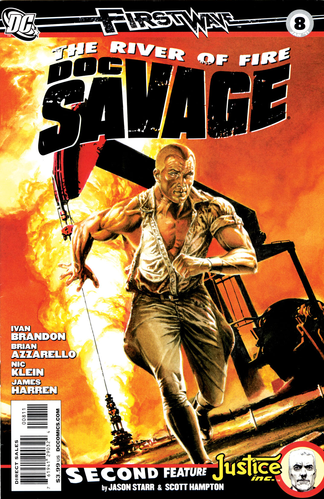 Doc Savage #8 preview images