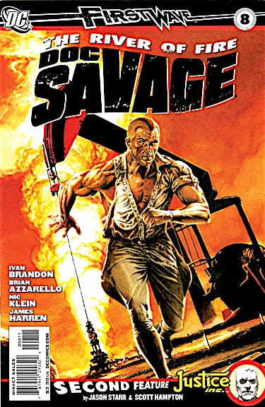 Doc Savage #8 preview images