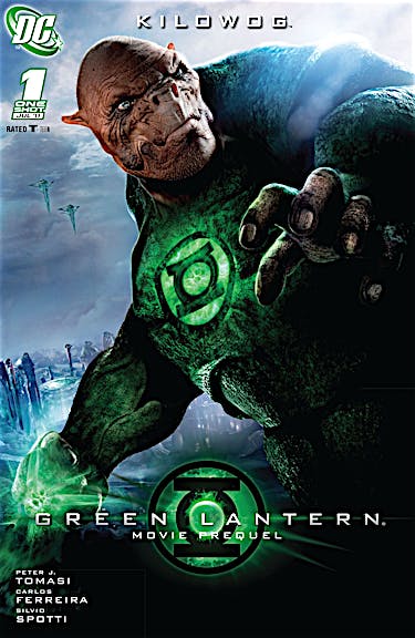 Green Lantern Movie Prequel: Kilowog #1 preview images