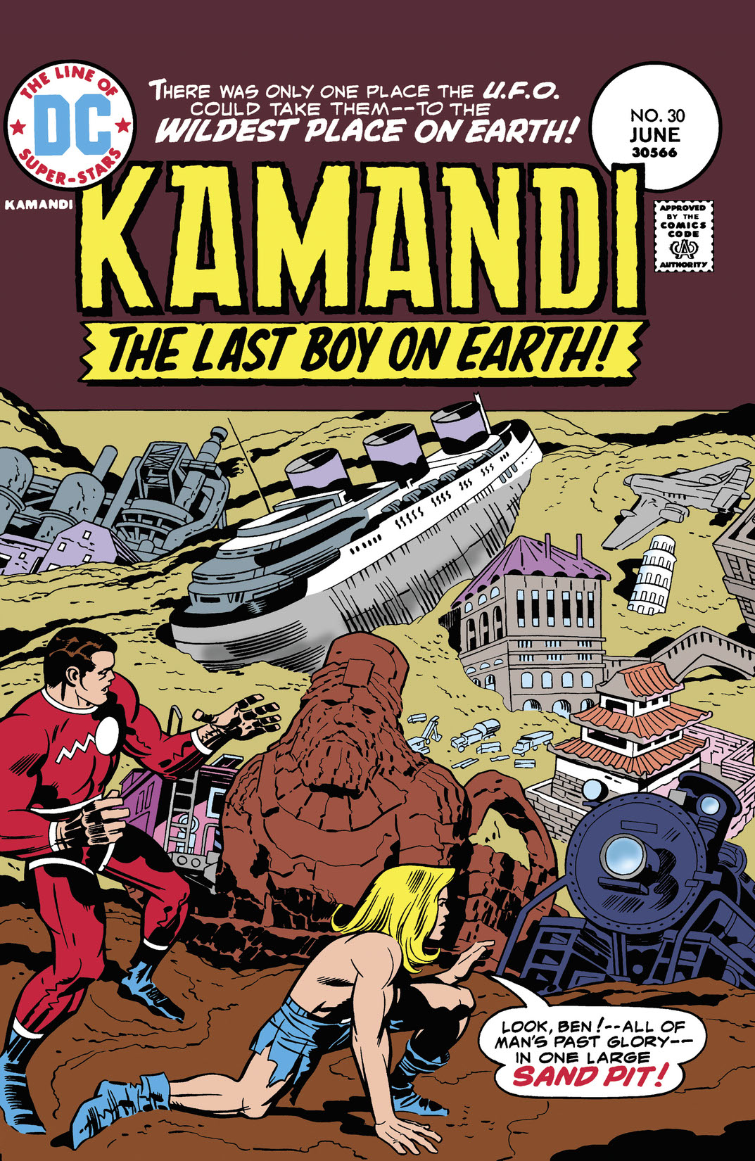 Kamandi: The Last Boy on Earth #30 preview images