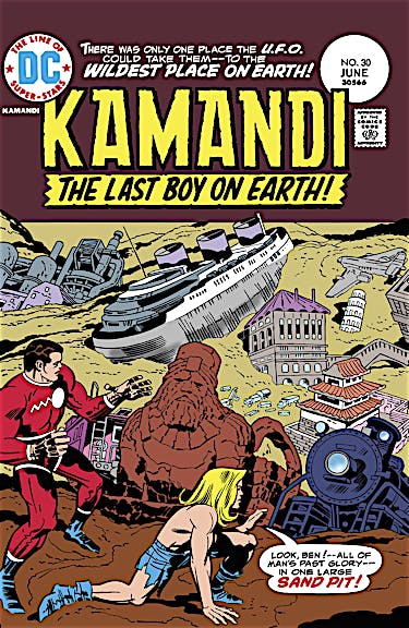 Kamandi: The Last Boy on Earth #30 preview images