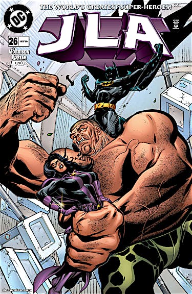 JLA #26 preview images