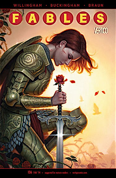 Fables #136 preview images