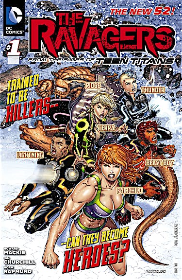 The Ravagers #1 preview images