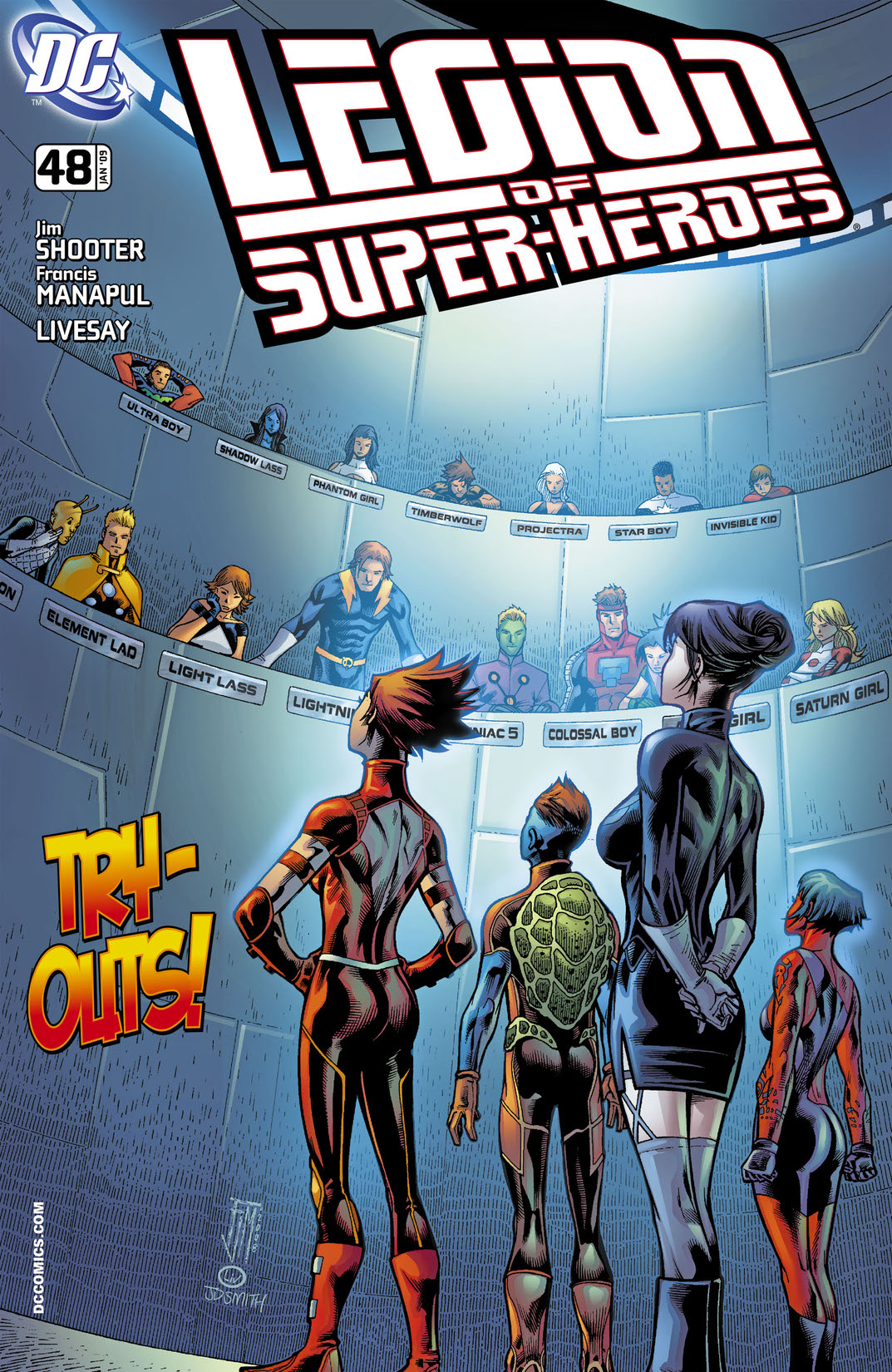 Legion of Super-Heroes (2007-) #48 preview images