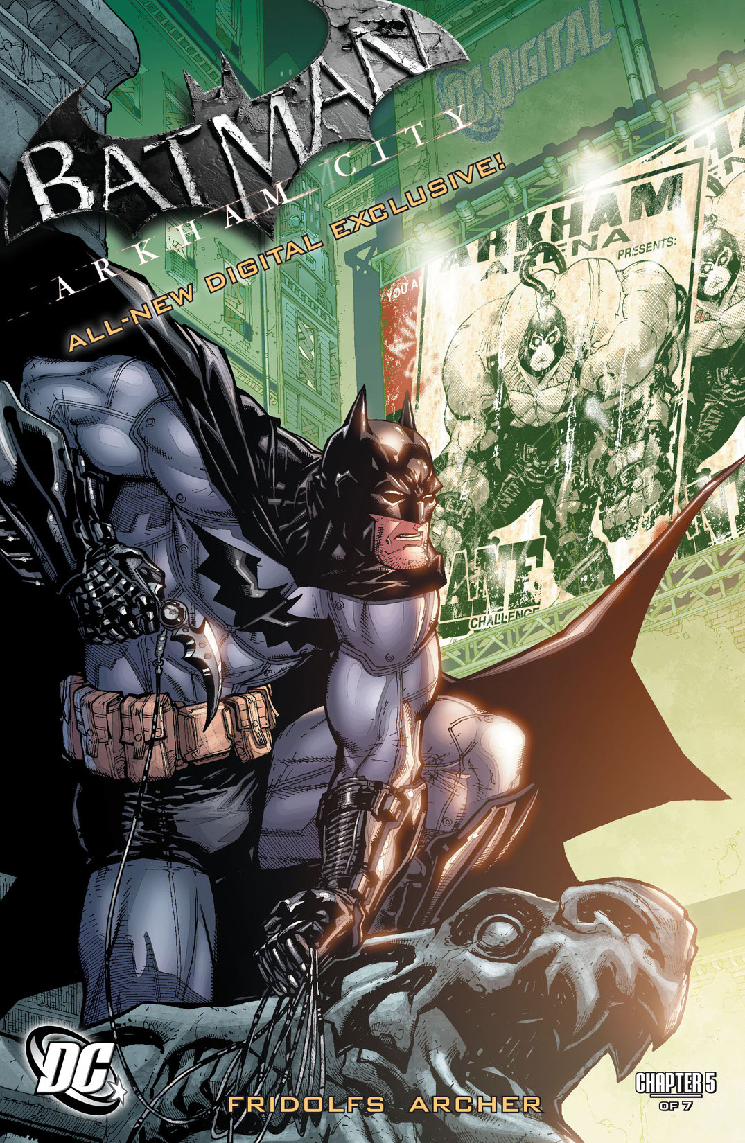 Batman: Arkham City Exclusive Digital #5 preview images
