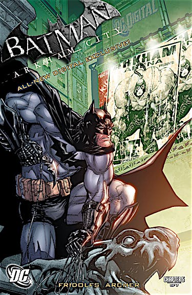 Batman: Arkham City Exclusive Digital #5 preview images