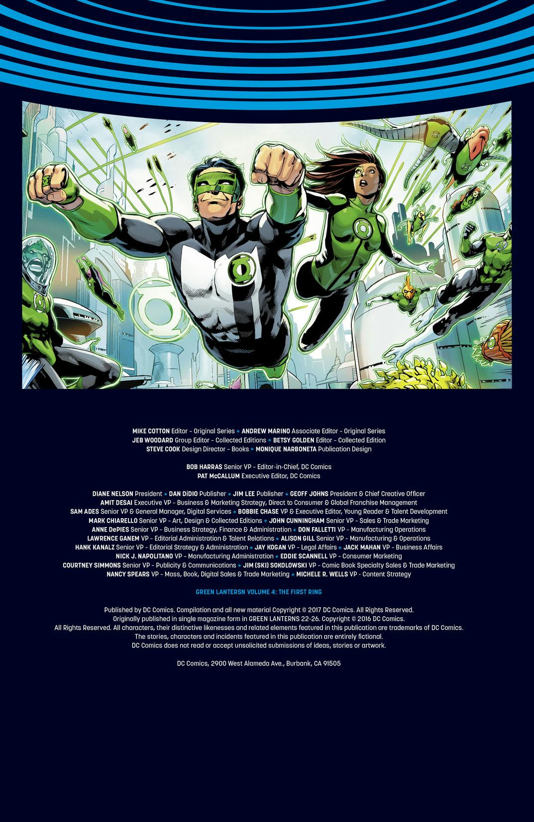 Green Lanterns Vol. 4 The First Ring Green Lanterns Vol. 4 The First Ring