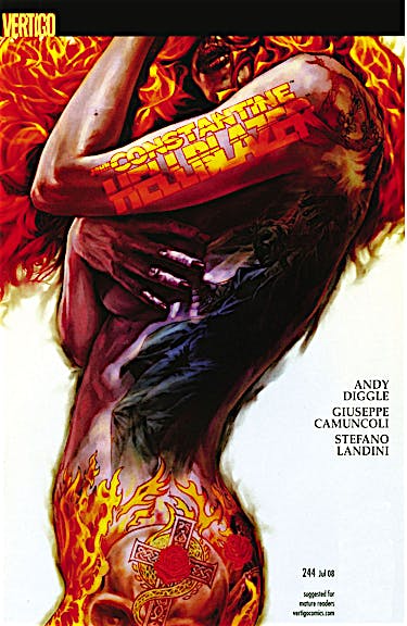 Hellblazer #244 preview images