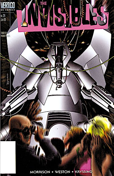 The Invisibles Volume 2 #21 preview images