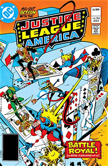 Justice League of America (1960-) #204 preview images