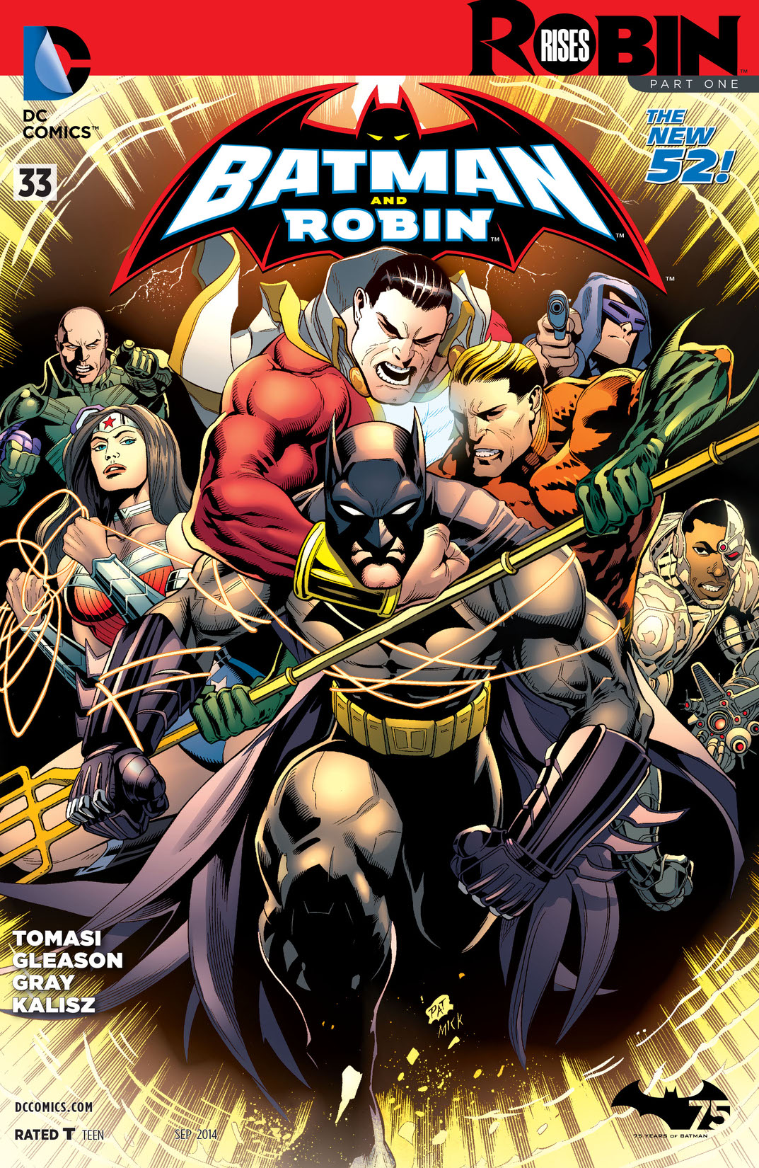 Batman and Robin (2011-) #33 preview images