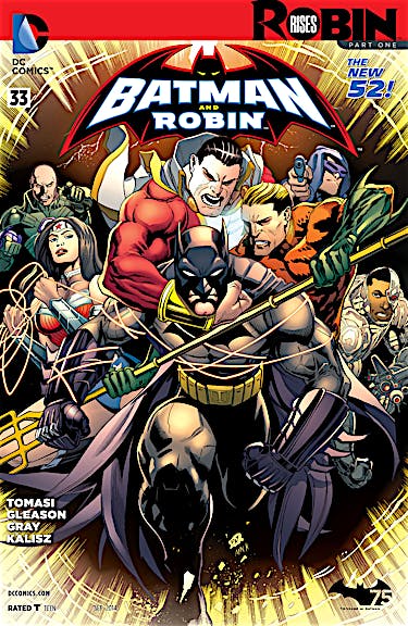 Batman and Robin (2011-) #33 preview images