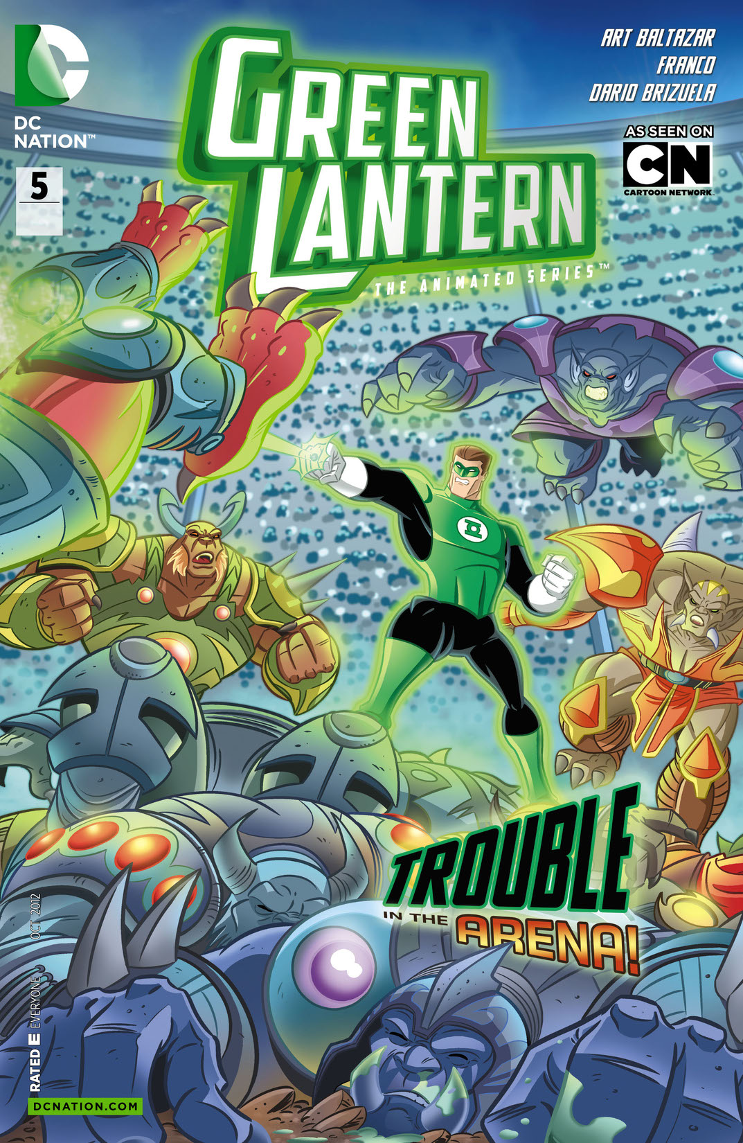 Green Lantern: The Animated Series #5 preview images