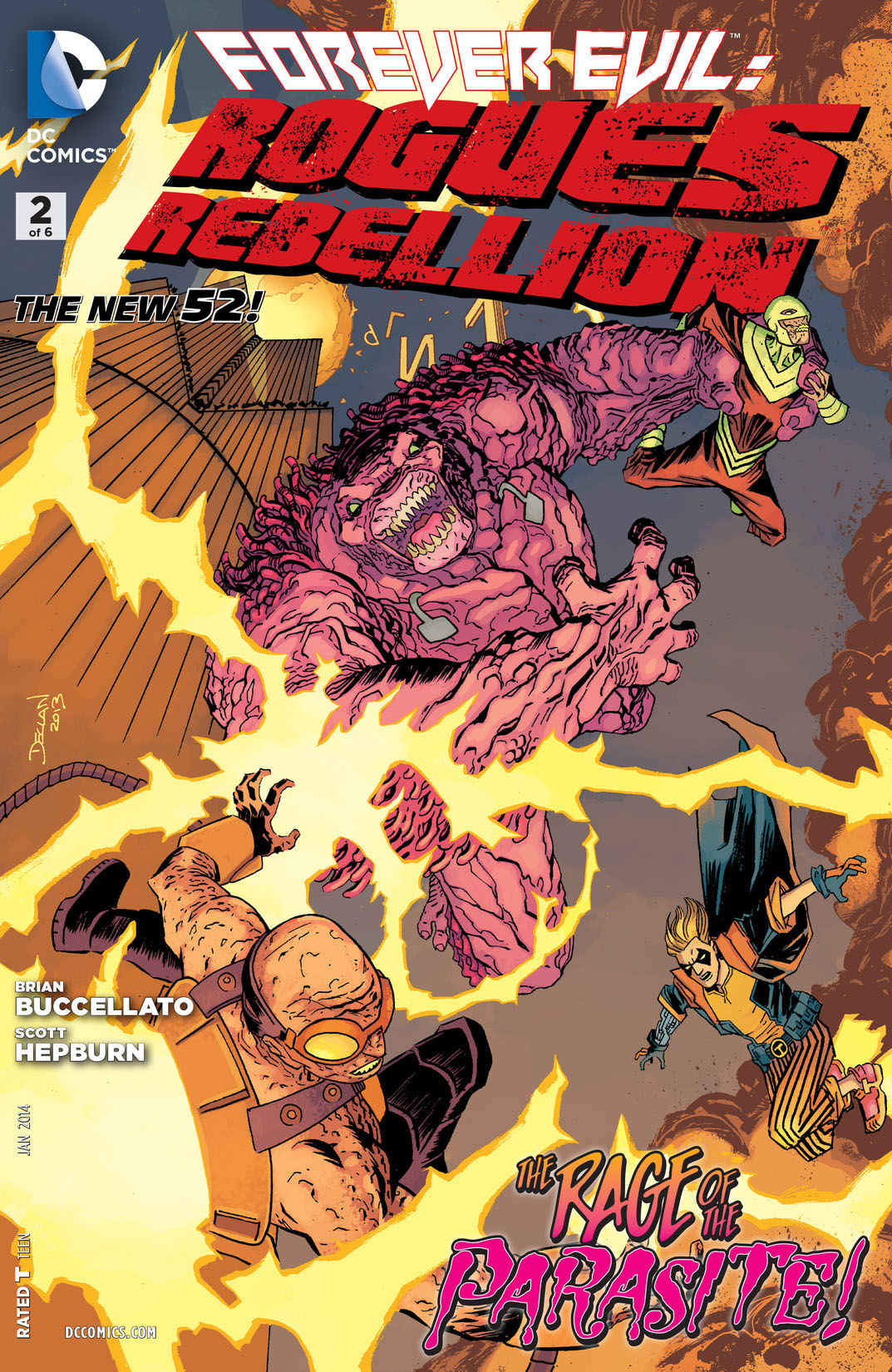 Forever Evil: Rogues Rebellion #2 preview images