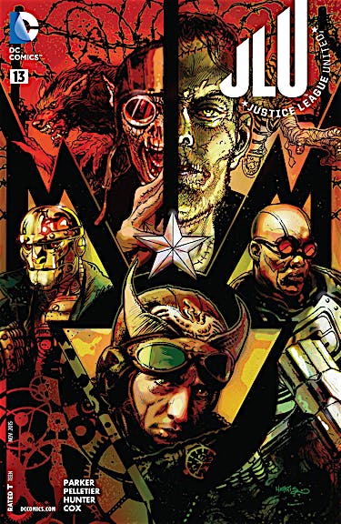 Justice League United #13 preview images