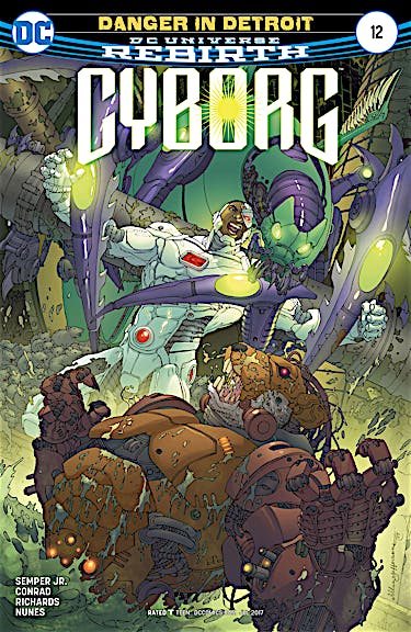 Cyborg (2016-) #12 preview images