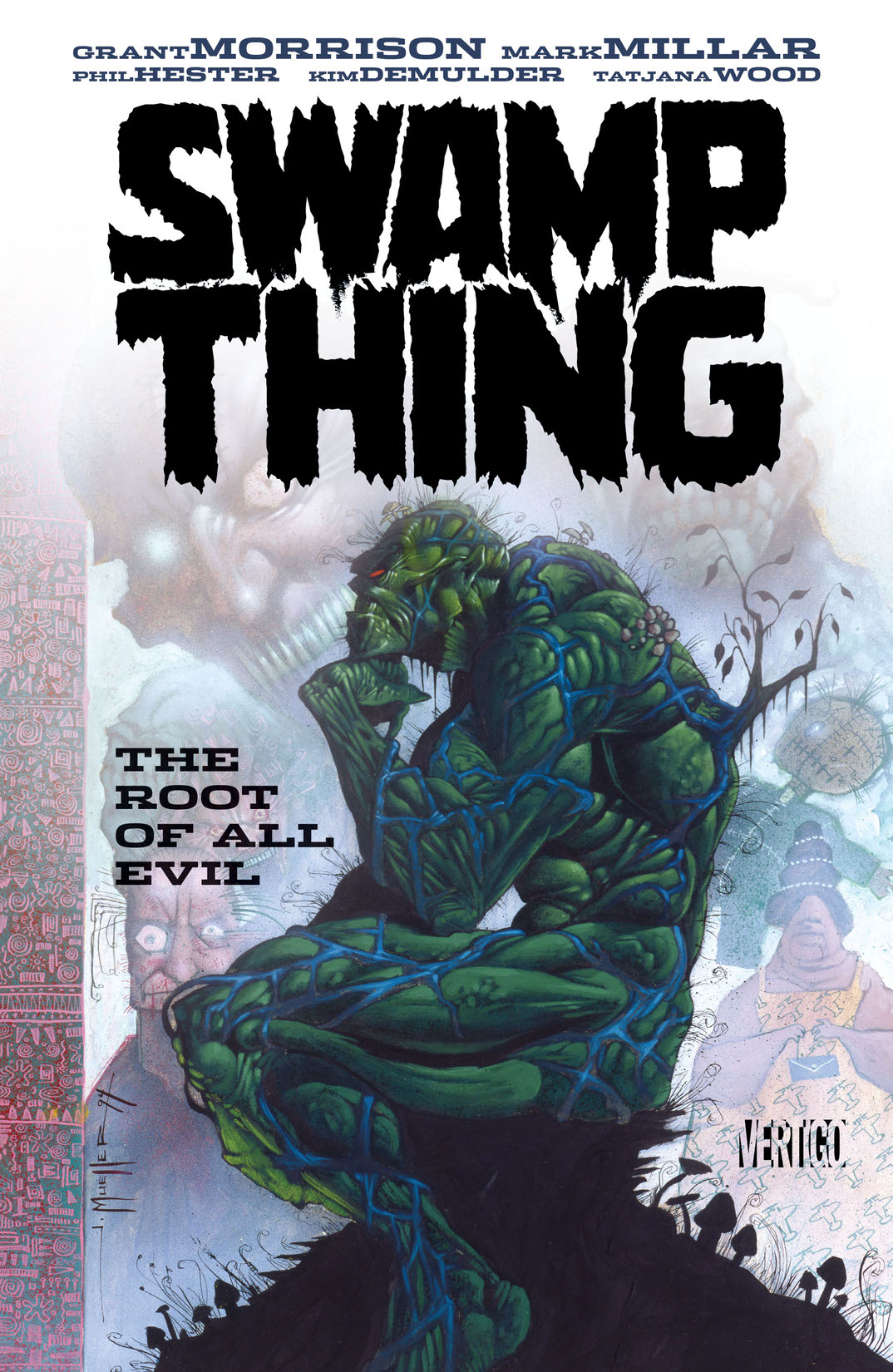 Swamp Thing: The Root of All Evil preview images