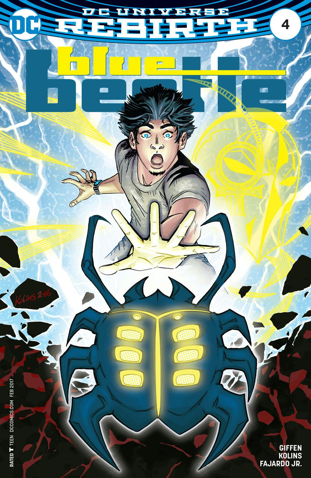 Blue Beetle (2016-) #4 preview images