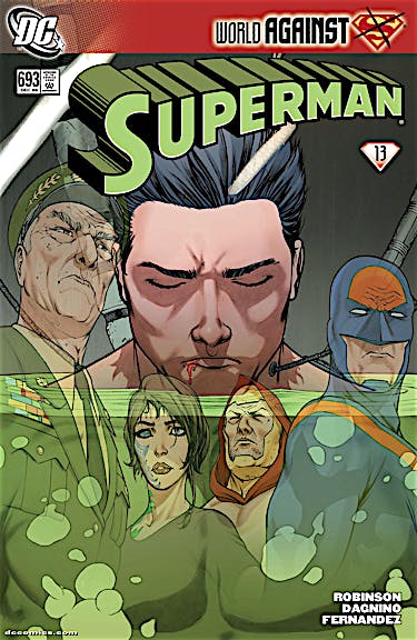 Superman (2006-) #693 preview images