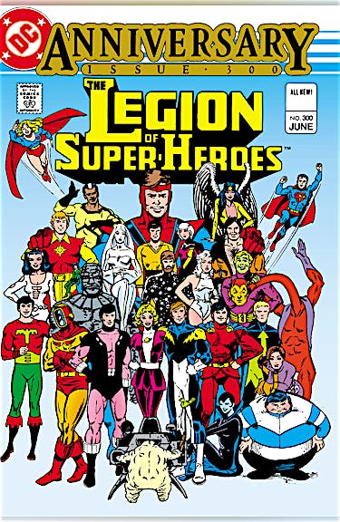 The Legion of Super-Heroes (1980-) #300 preview images