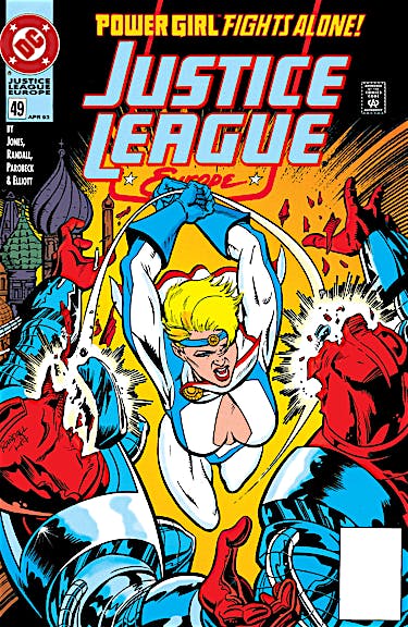 Justice League Europe #49 preview images