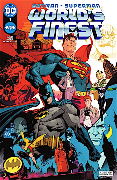 Batman/Superman: World's Finest #1 preview images