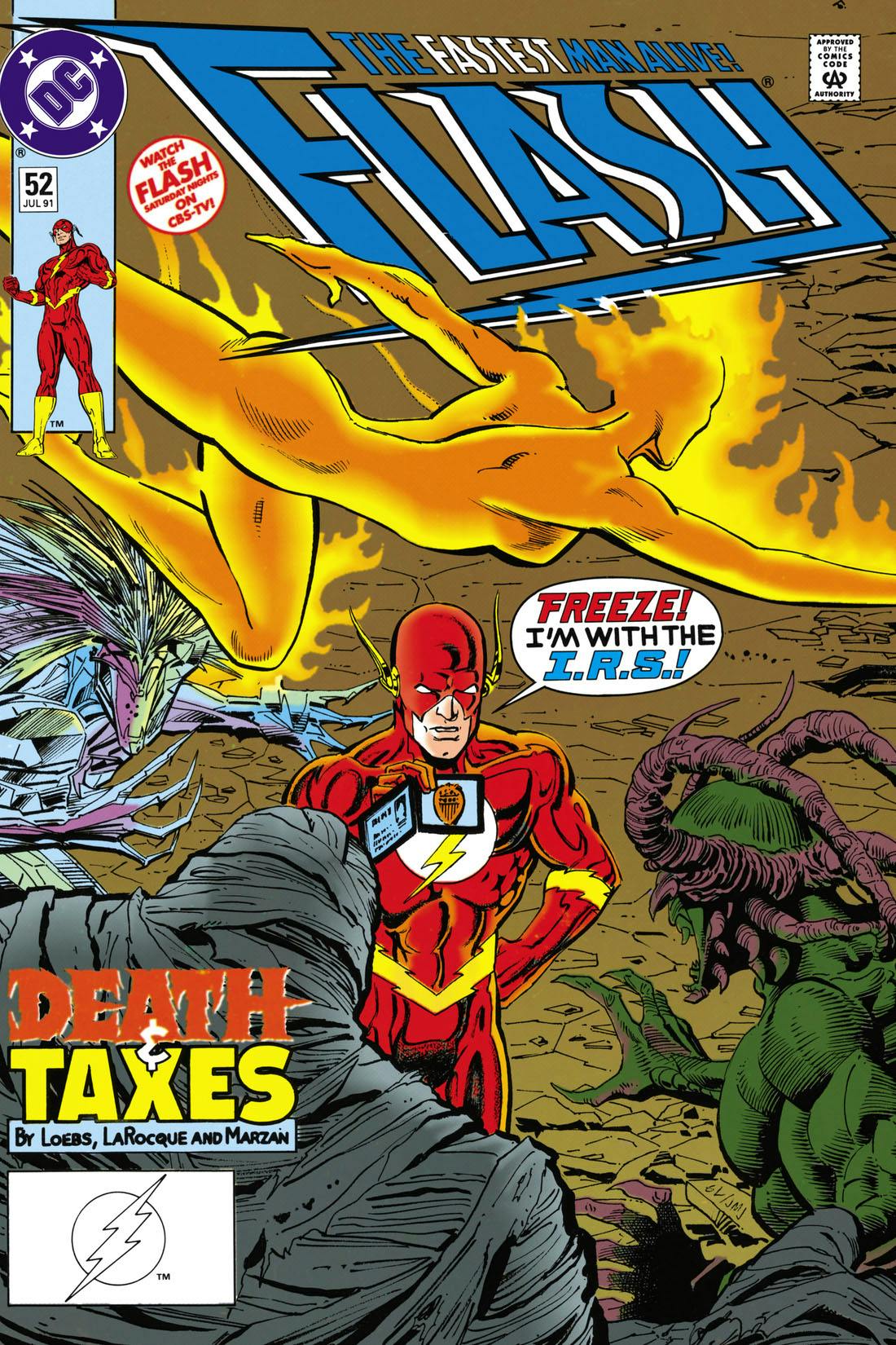 The Flash (1987-2009) #52 preview images