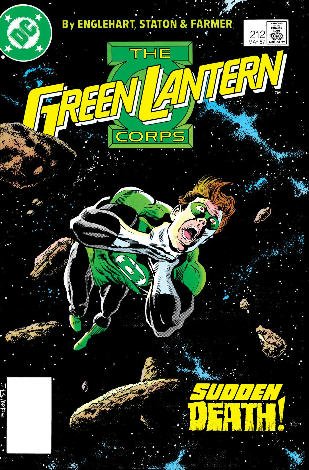 Green Lantern Corps (1986-) #212