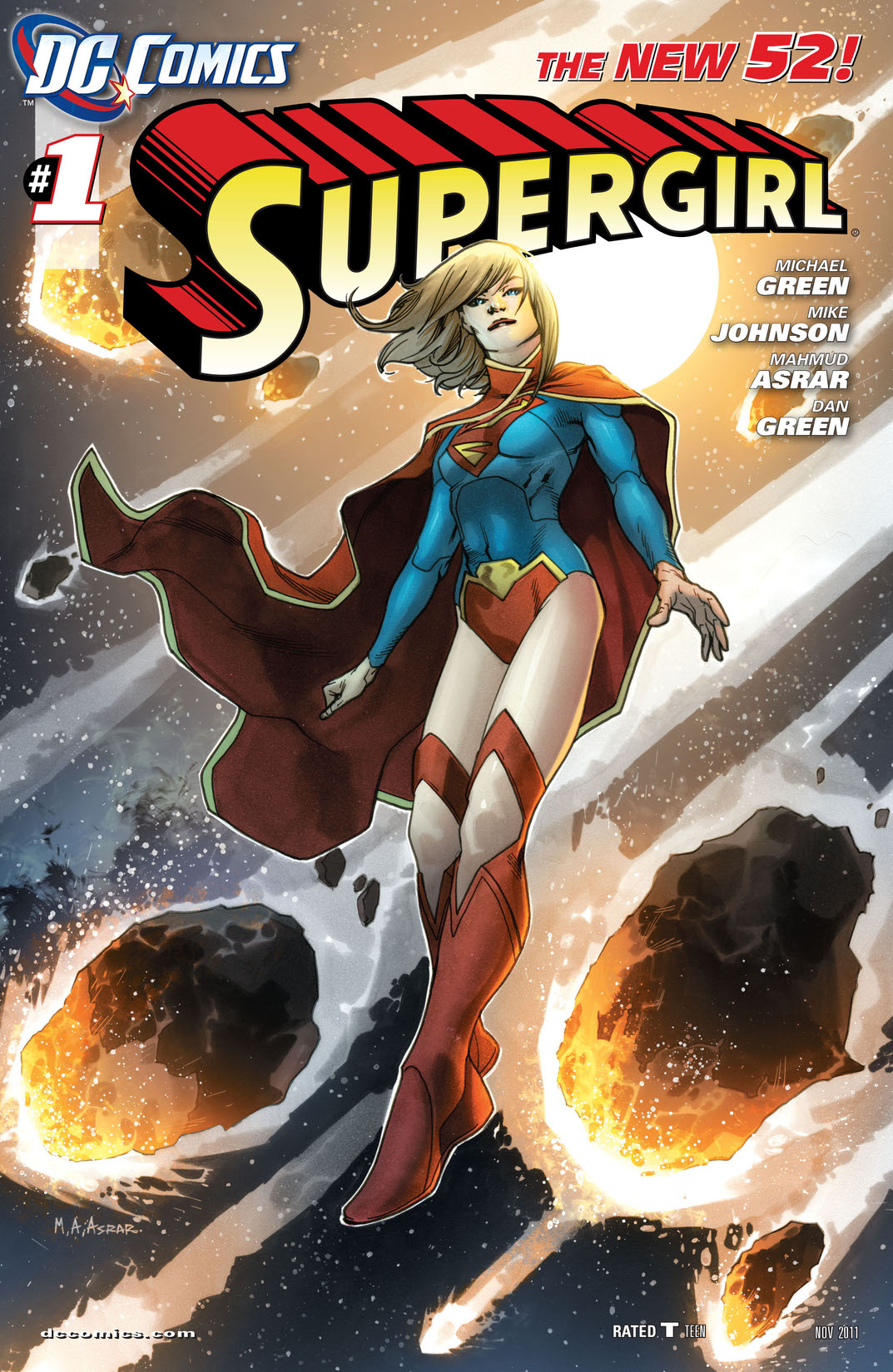 Supergirl (2011-) #1 preview images