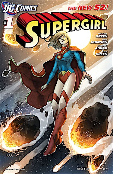 Supergirl (2011-) #1 preview images